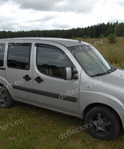 Alternative view of Vindavvisare / fönstervisir extern montering för Fiat Doblo Cargo 5d/Doblo Panorama 5d 2009+ - 5 dörrar - 2 st. fram