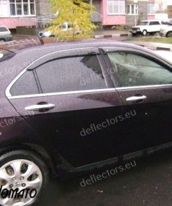 Alternative view of Vindavvisare / fönstervisir extern montering för Honda Accord Sedan 2003-2007 / Acura TSX 2003-2007 - 5 dörrar - 4 st. fram och bak