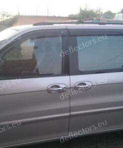 Deflectores de viento para montaje exterior (pegado) para Kia Carnival I 2002-2006 5 puertas  - 4 piezas delanteros y traseros