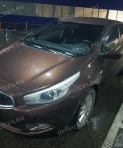 Alternative view of Zijwindschermen / raamspoilers / windgeleiders voor plakken voor Kia Ceed II Hb 5d 2012+ 5 deurs - 4 stuks voor en achter