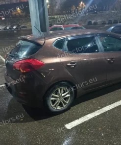 Zijwindschermen / raamspoilers / windgeleiders voor plakken voor Kia Ceed II Hb 5d 2012+ 5 deurs - 4 stuks voor en achter