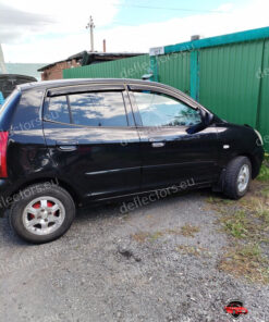 Windabweiser Außenmontage für Kia Picanto 2003-2011 5 Türen - 4 Stk. Vorderseite und hinten