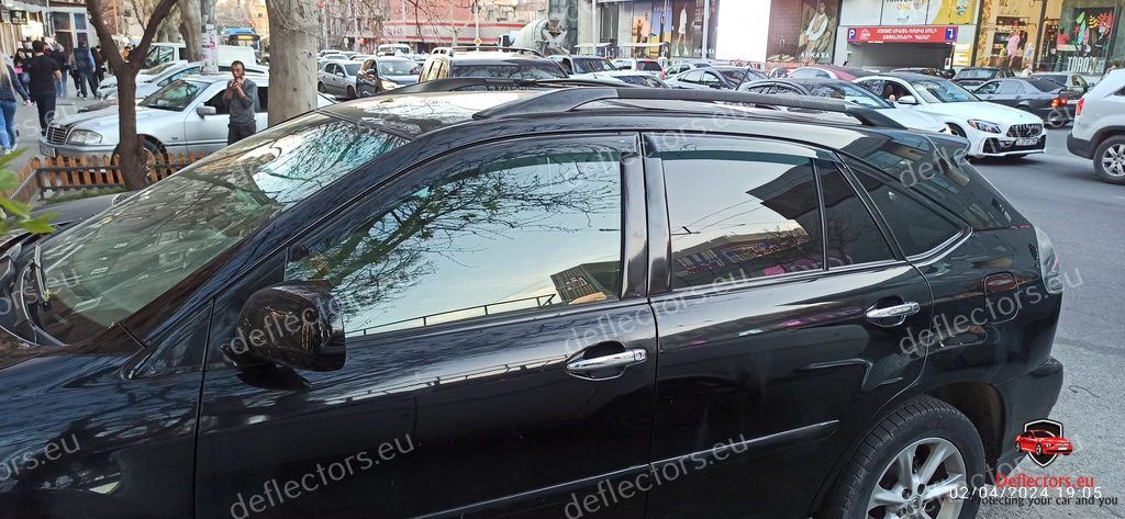 Ветробрани за залепяне за Lexus RX II 2003-2009/ Toyota Harier 2003 с 5 врати – 4 бр. предни и задни 3 Ветробрани за залепяне за Lexus RX II 2003-2009/ Toyota Harier 2003 с 5 врати - 4 бр. предни и задни