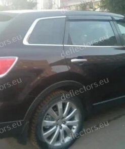 Vindavvisare / fönstervisir extern montering för Mazda CX9 2007-2016 - 5 dörrar - 4 st. fram och bak