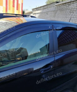 Deflettori aria l’installazione esterna per Mercedes Benz A-class (W169) 2004-2012 5 porte – 4 pz. anteriori e posteriori Deflettori aria l'installazione esterna per Mercedes Benz A-class (W169) 2004-2012 5 porte - 4 pz. anteriori e posteriori