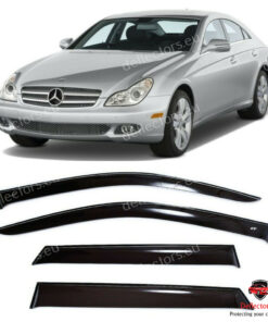 Ветробрани за залепяне за Mercedes Benz CLS-class (C219) Sedan 2003-2010 (4 части) с 5 врати - 4 бр. предни и задни