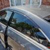 Okenné deflektory na lepenie pre Mercedes Benz E-class Coupe (C207) 2008-2017 (4 časti) 3 dvere - 4 ks spredu a zadné