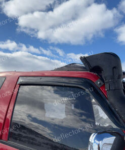 Alternative view of Légterelők külső illeszkedéssel Mitsubishi Pajero II 3d 1991-2000 3 ajtóshoz - 2 db elöl