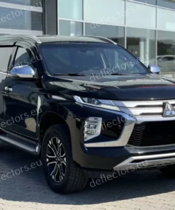 Wind deflectors external fit for Mitsubishi Pajero Sport 5D 2016+ 5 doors - 4 pcs front and rear