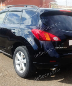Samoljepljivi bočni vjetrobrani / deflektori vjetra / deflektori zraka za Nissan Murano II (Z51) 2008-2016 5 vrata - 4 kom. set bočnih vjetrobrana za prednja + stražnja vrata