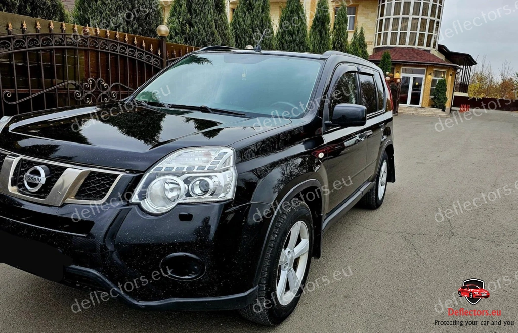Ветробрани за залепяне за Nissan X-Trail II 2007-2013 с 5 врати – 4 бр. предни и задни 4 Ветробрани за залепяне за Nissan X-Trail II 2007-2013 с 5 врати - 4 бр. предни и задни - Image 2