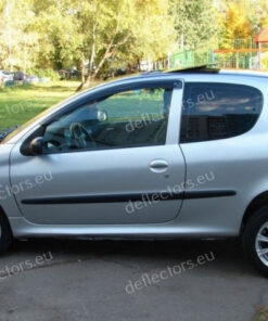 Ветробрани за залепяне за Peugeot 206 3d 1998+ с 3 врати - 2 бр. предни