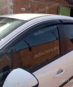 Ветробрани за залепяне за Peugeot 207 Hb 5d 2006+ с 5 врати - 4 бр. предни и задни