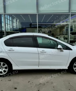 Alternative view of Ветробрани за залепяне за Peugeot 408 Sedan 2012+ с 5 врати - 4 бр. предни и задни