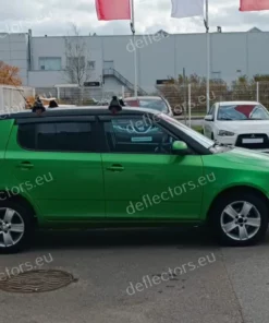 Alternative view of Ветробрани за залепяне за Skoda Fabia II Hb 2007-2015 с 5 врати - 4 бр. предни и задни