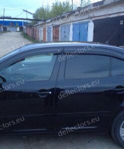 Deflettori aria l'installazione esterna per Skoda Octavia III 2004-2008; IV 2009-2013 5 porte - 4 pz. anteriori e posteriori