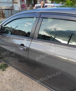Alternative view of Set paravânturi auto cu montajul exterior pentru Toyota Corolla Sedan 2007-2013 cu 5 uși - 4 buc. față și spate