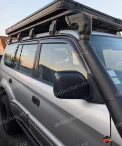 Alternative view of Déflecteurs d’air / de vent à coller pour Toyota Land Cruiser Prado 90 5d 1996-2002 5 portes - 4 avant et arrière