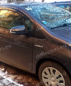 Alternative view of Déflecteurs d’air / de vent à coller pour Toyota Yaris/Vits III 5d 2011+ "CT" 5 portes - 4 avant et arrière
