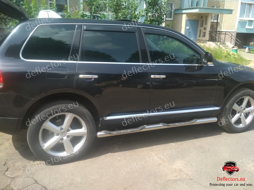Set paravânturi auto cu montajul exterior pentru VW Touareg I 2003-2010 / Porsche Cayenne 2002-2007 cu 5 uși – 4 buc. față și spate 10 Set paravânturi auto cu montajul exterior pentru VW Touareg I 2003-2010 / Porsche Cayenne 2002-2007 cu 5 uși - 4 buc. față și spate - imagine 8