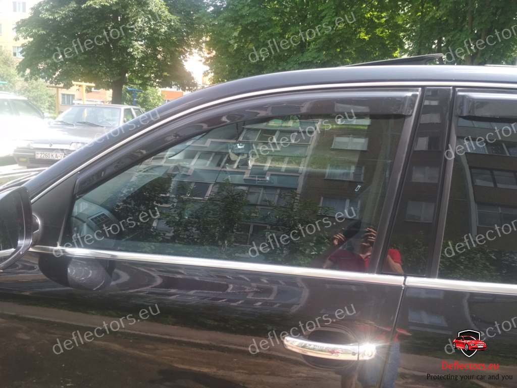 Set paravânturi auto cu montajul exterior pentru VW Touareg I 2003-2010 / Porsche Cayenne 2002-2007 cu 5 uși – 4 buc. față și spate 11 Set paravânturi auto cu montajul exterior pentru VW Touareg I 2003-2010 / Porsche Cayenne 2002-2007 cu 5 uși - 4 buc. față și spate - imagine 9