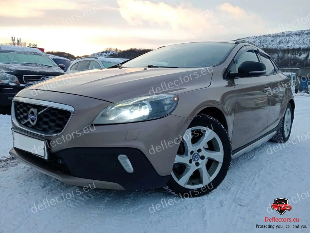 Vindavvisare / fönstervisir extern montering för Volvo V40 Cross Country (D2-D4;T3-T5) 2012+ – 5 dörrar – 4 st. fram och bak 5 Vindavvisare / fönstervisir extern montering för Volvo V40 Cross Country (D2-D4;T3-T5) 2012+ - 5 dörrar - 4 st. fram och bak - Bild 3