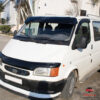 Zonnescherm / zonneklep / zonwering voor FORD TRANSIT 1986-2000 (zwart met sluiting)