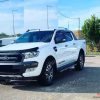 Windabweiser Außenmontage für Ford Ranger III 2011-2021 5 Türen - 4 Stk. Vorderseite und hinten