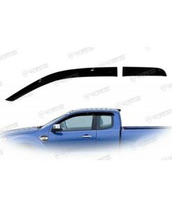 Deflettori aria l'installazione esterna per Ford Ranger III Extended Cab 2011+ 5 porte - 4 pz. anteriori e posteriori