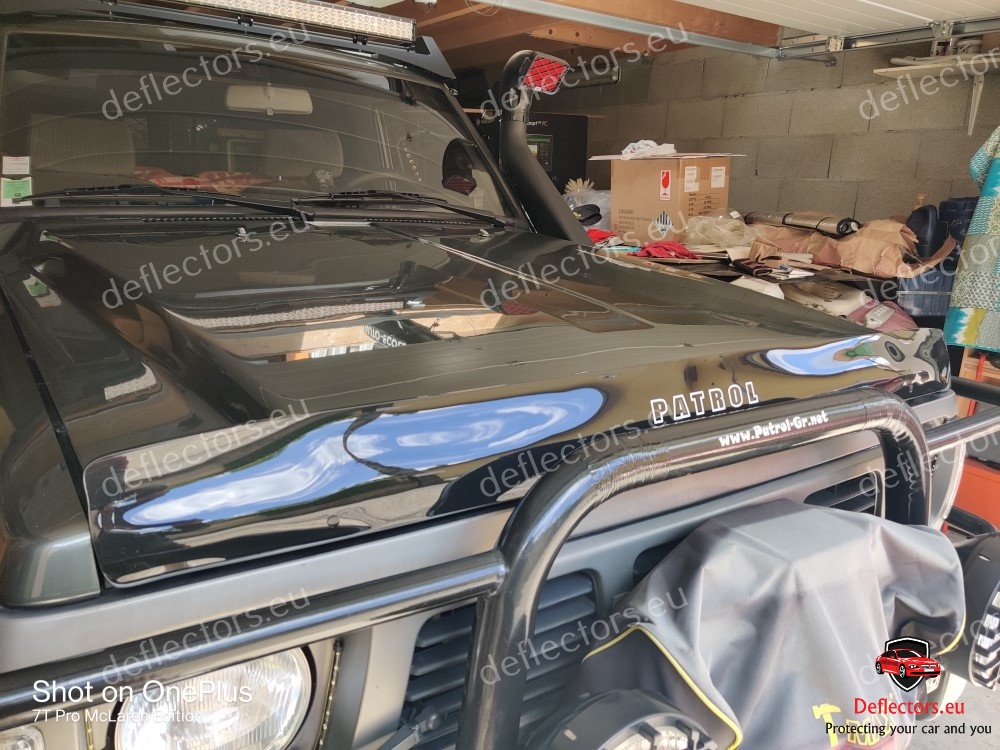 Deflector de capotă pentru Nissan Patrol Y60 1987-1997 (Safari) 7 Deflector de capotă pentru Nissan Patrol Y60 1987-1997 (Safari) - imagine 6