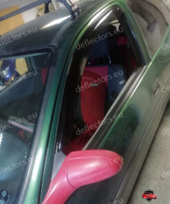 Samoljepljivi bočni vjetrobrani / deflektori vjetra / deflektori zraka za Opel Corsa B 3d 1994-2000 3 vrata - 2 kom. par bočnih vjetrobrana za prednja vrata