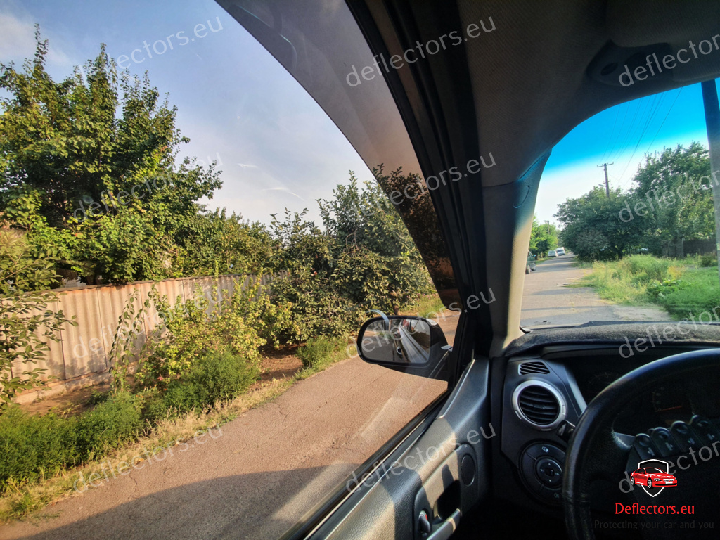 Okenné deflektory na lepenie pre SsangYong Actyon / Actyon Sports 2005-2011 5 dvere – 4 ks spredu a zadné 3 Okenné deflektory na lepenie pre SsangYong Actyon / Actyon Sports 2005-2011 5 dvere - 4 ks spredu a zadné – Obrázok 2