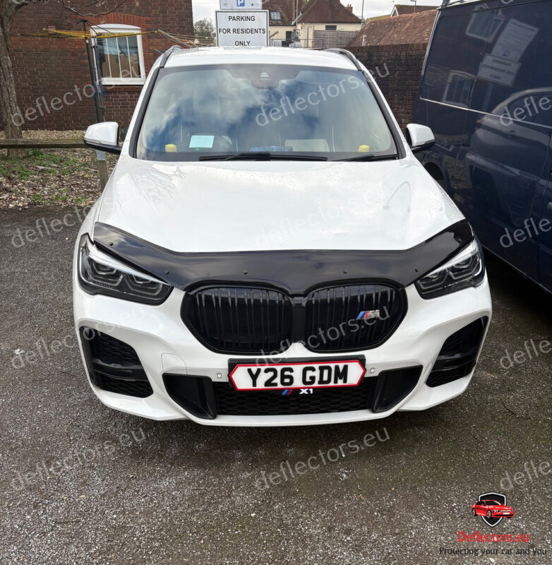 Huvskydd / stenskottsskydd huv / motorhuvsskydd för BMW X1 2016- 2 Huvskydd / stenskottsskydd huv / motorhuvsskydd för BMW X1 2016-