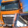 Zijwindschermen / raamspoilers / windgeleiders Heko voor DAF 95 XF (1998+) / 105 XF (2007+) 2 stuks voorkant