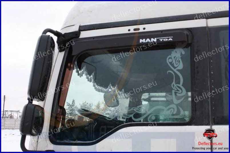 Deflettori aria l’installazione esterna per camion MAN TGA 2001+ 3 Deflettori aria l'installazione esterna per camion MAN TGA 2001+