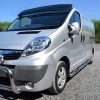 Markíza na čelné sklo pre RENAULT TRAFIC / OPEL VIVARO / NISSAN PRIMASTAR 2001-2014 (čierna so zapínaním)