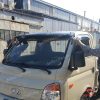 Козирка / сенник за предно стъкло за HYUNDAI H100 2004- (черна със закрепване)
