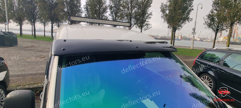 Windshield sun visor for VOLKSWAGEN VW CADDY 2004-2015, 2015+ (black for fastening) 8 Windshield sun visor for VOLKSWAGEN VW CADDY 2004-2015, 2015+ (black for fastening) - Image 8