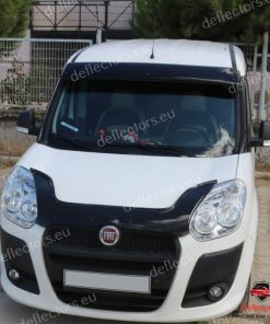 Zonnescherm / zonneklep / zonwering voor Fiat Doblo 2010-2015 (zwart met sluiting)