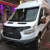 Zonnescherm / zonneklep / zonwering voor FORD TRANSIT 2014-2020 (wit om te lijmen)