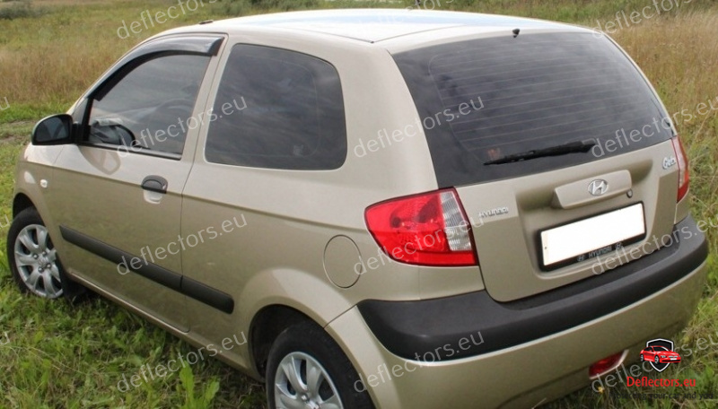 Ветробрани за залепяне за Hyundai Getz Hb 3d 2002+ с 3 врати – 2 бр. предни 5 Ветробрани за залепяне за Hyundai Getz Hb 3d 2002+ с 3 врати - 2 бр. предни - Image 4