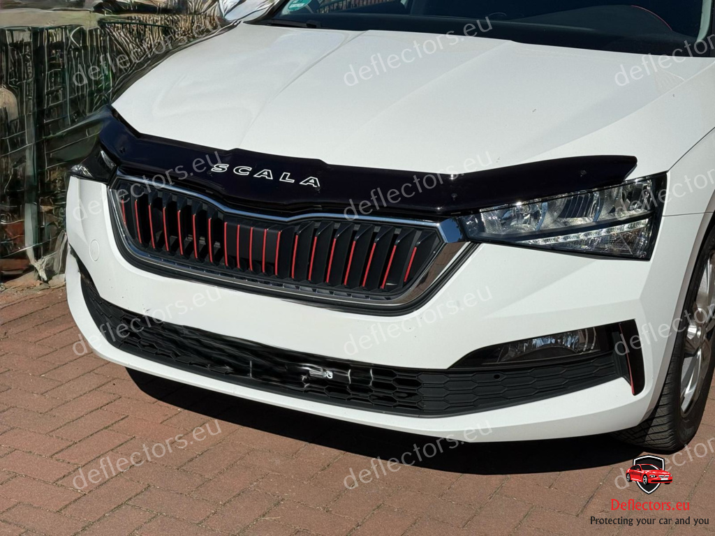 Deflector de capotă pentru Skoda Scala 2020- (fară spațiu pentru emblemă) 5 Deflector de capotă pentru Skoda Scala 2020- (fară spațiu pentru emblemă) - imagine 3