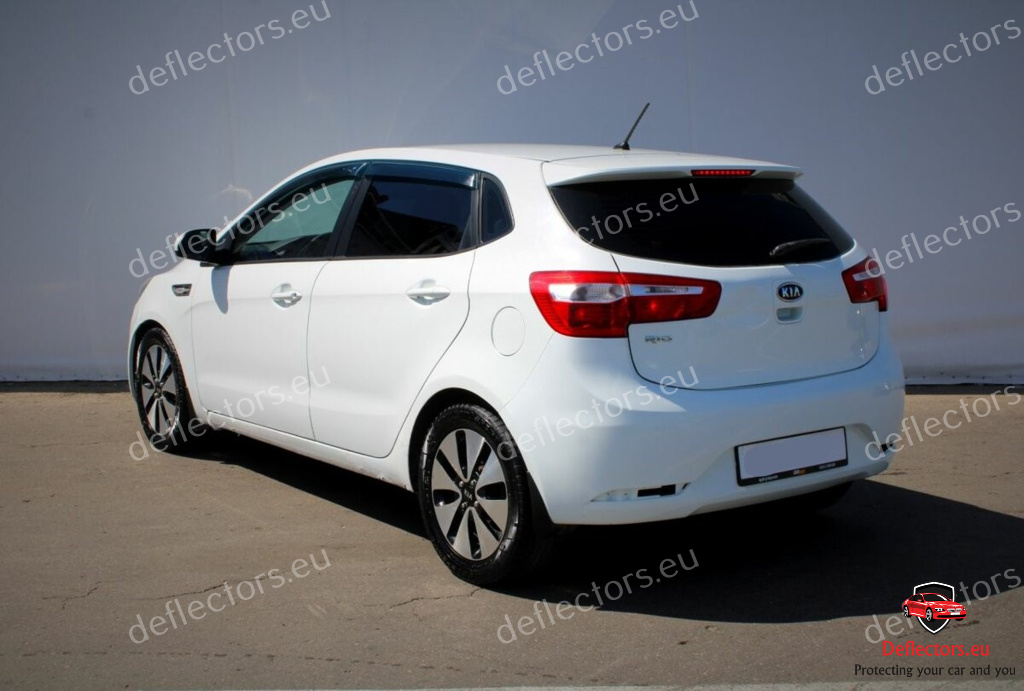Déflecteurs d’air / de vent à coller pour Kia Rio 5D Hb 2011- 5 portes – 4 avant et arrière 6 Déflecteurs d’air / de vent à coller pour Kia Rio 5D Hb 2011- 5 portes - 4 avant et arrière – Image 4