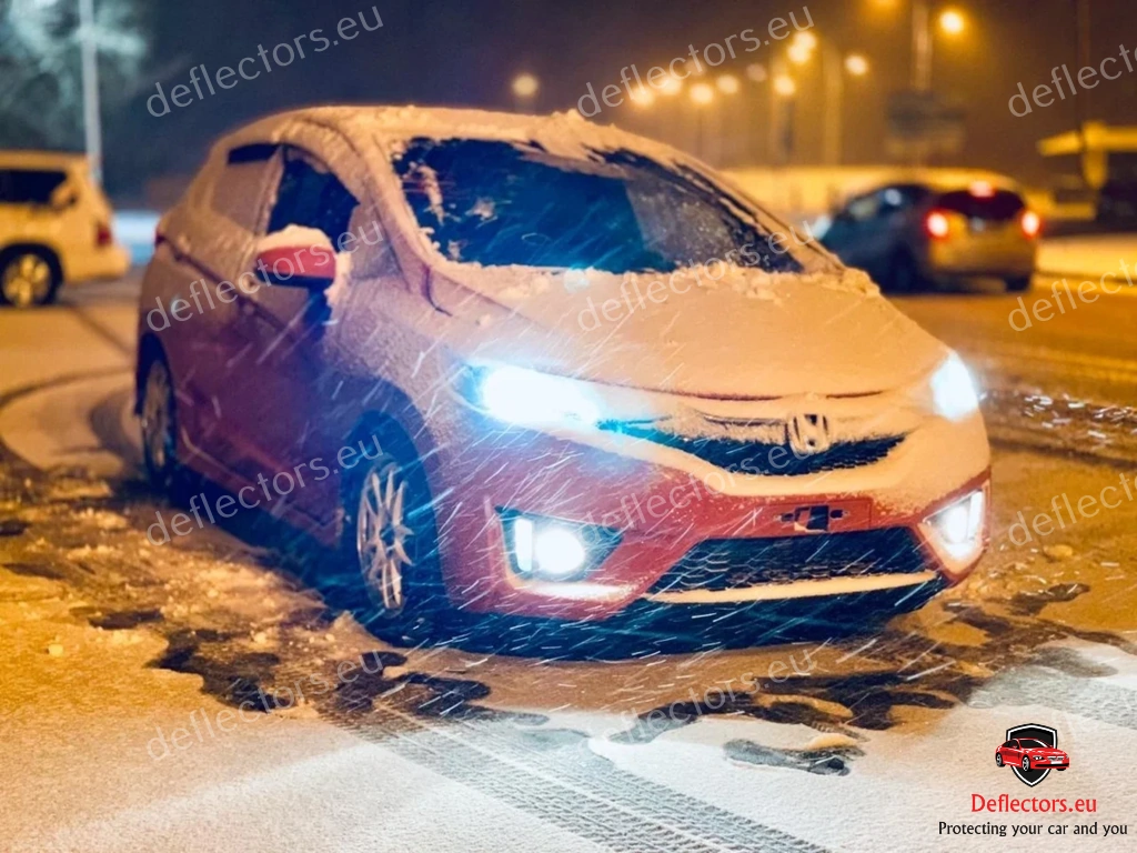 Vindavvisare / fönstervisir extern montering för Honda Jazz III 2013-2020 – 5 dörrar – 4 st. fram och bak 4 Vindavvisare / fönstervisir extern montering för Honda Jazz III 2013-2020 - 5 dörrar - 4 st. fram och bak - Bild 3