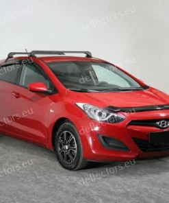 Alternative view of Ветробрани за залепяне за Hyundai I30 II Hb 5d 2012+ с 5 врати - 4 бр. предни и задни