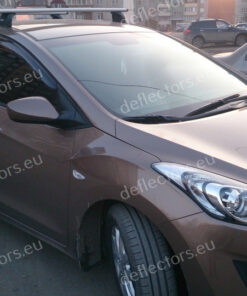 Alternative view of Deflettori aria l'installazione esterna per Hyundai I30 II Combi / Wagon 5d 2012+ 5 porte - 4 pz. anteriori e posteriori
