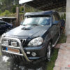 Visera de parabrisas / visera parasol para Hyundai Terracan 2001-2007 (negro con clips)