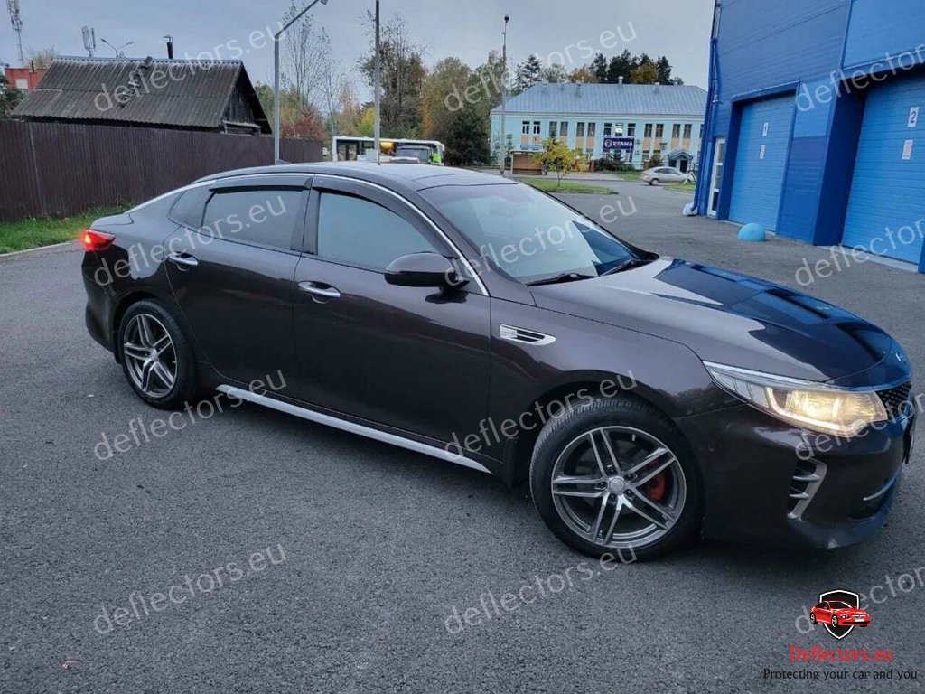Okenné deflektory na lepenie pre Kia Optima IV Sd 2015+ 5 dvere – 4 ks spredu a zadné 4 Okenné deflektory na lepenie pre Kia Optima IV Sd 2015+ 5 dvere - 4 ks spredu a zadné – Obrázok 3