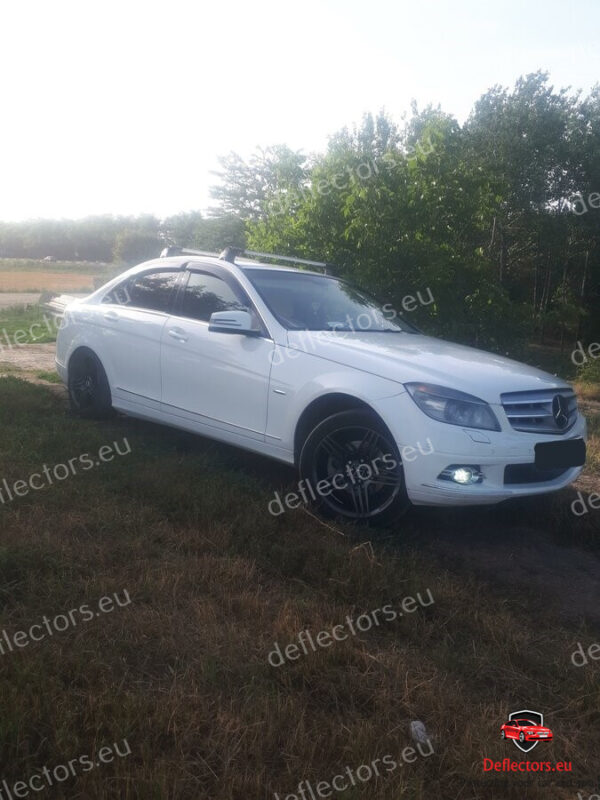Vindavvisare / fönstervisir extern montering för Mercedes Benz C-class Sedan (S204) 2007-2013 – 5 dörrar – 4 st. fram och bak 15 Vindavvisare / fönstervisir extern montering för Mercedes Benz C-class Sedan (S204) 2007-2013 - 5 dörrar - 4 st. fram och bak - Bild 13