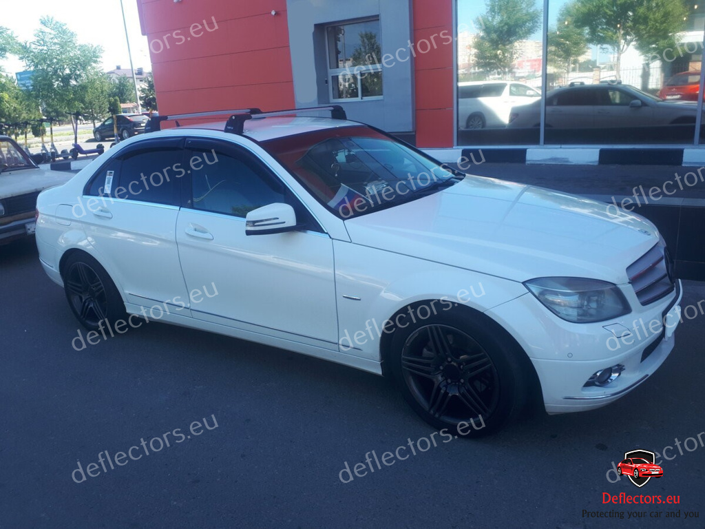 Vindavvisare / fönstervisir extern montering för Mercedes Benz C-class Sedan (S204) 2007-2013 – 5 dörrar – 4 st. fram och bak 21 Vindavvisare / fönstervisir extern montering för Mercedes Benz C-class Sedan (S204) 2007-2013 - 5 dörrar - 4 st. fram och bak - Bild 19